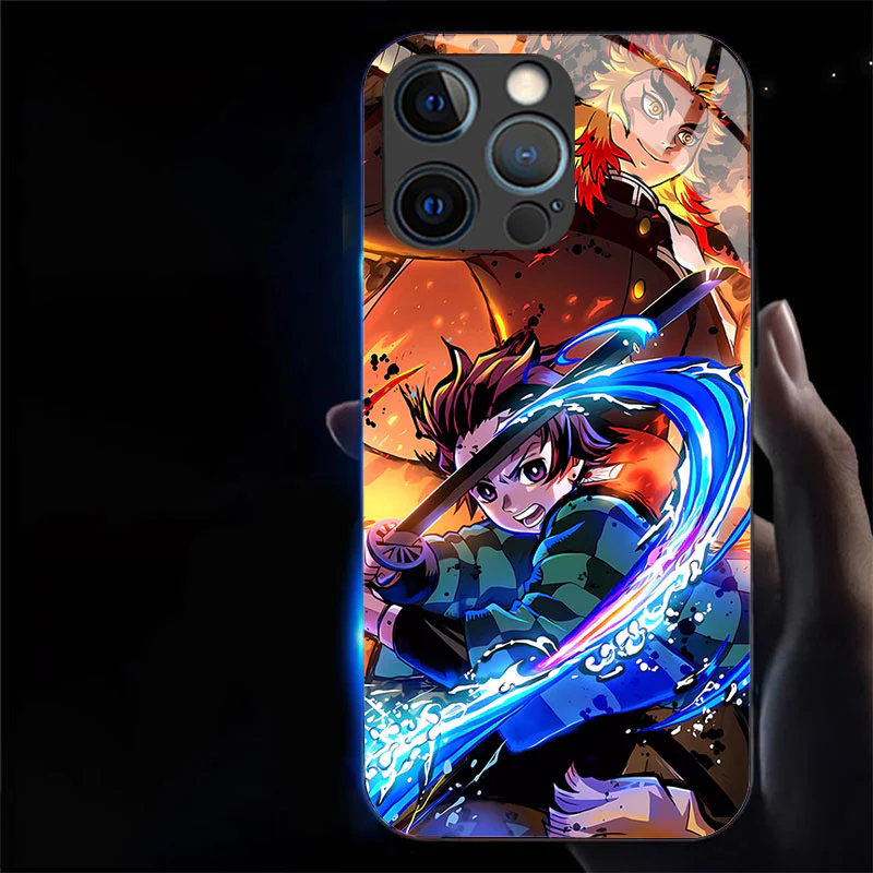 Demon Slayer LED Glowing Phone Case - Image 4