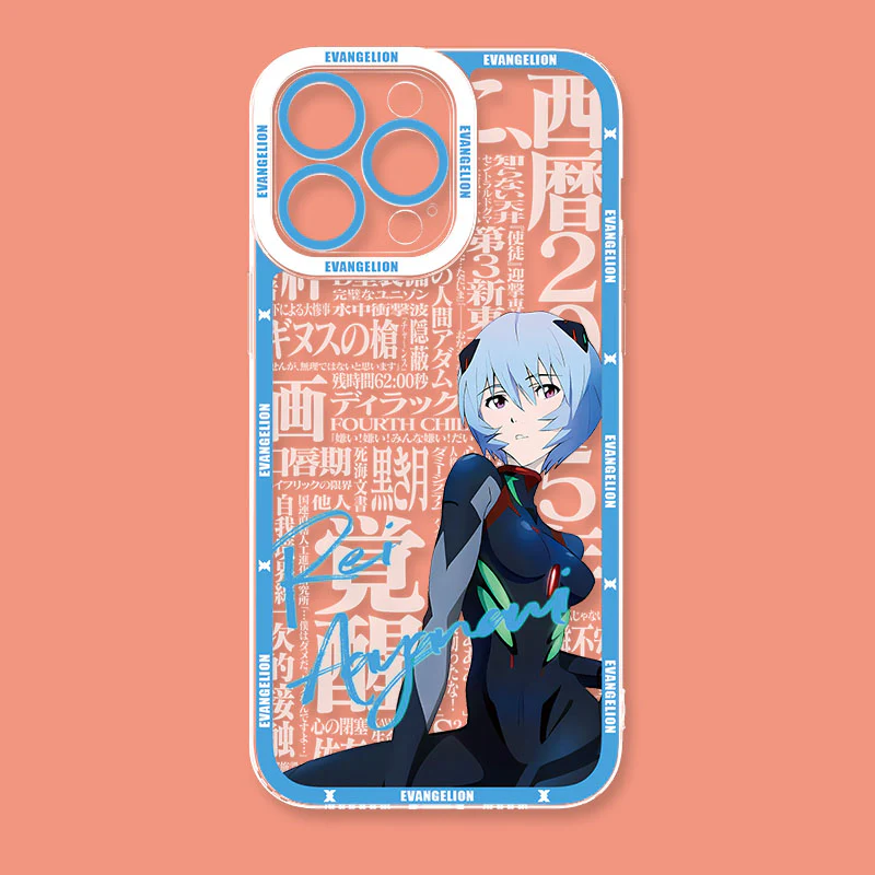 Original Eva Asuka Rei Ayanami Exclusive Phone Case - Image 174