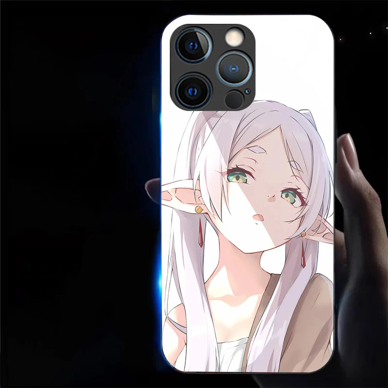 Frieren LED Glowing Phone Case - Image 4