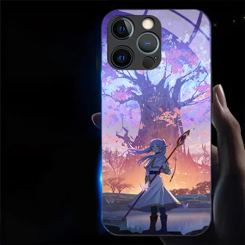 Frieren LED Glowing Phone Case - Image 8