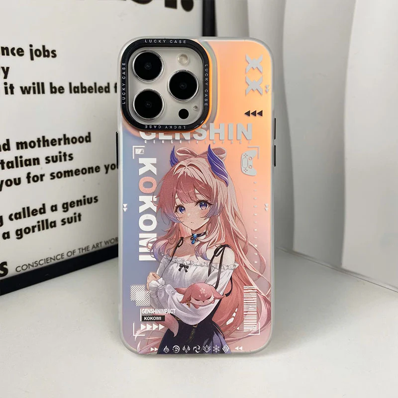 Original Genshin Impact Shockproof Phone Case - Image 48