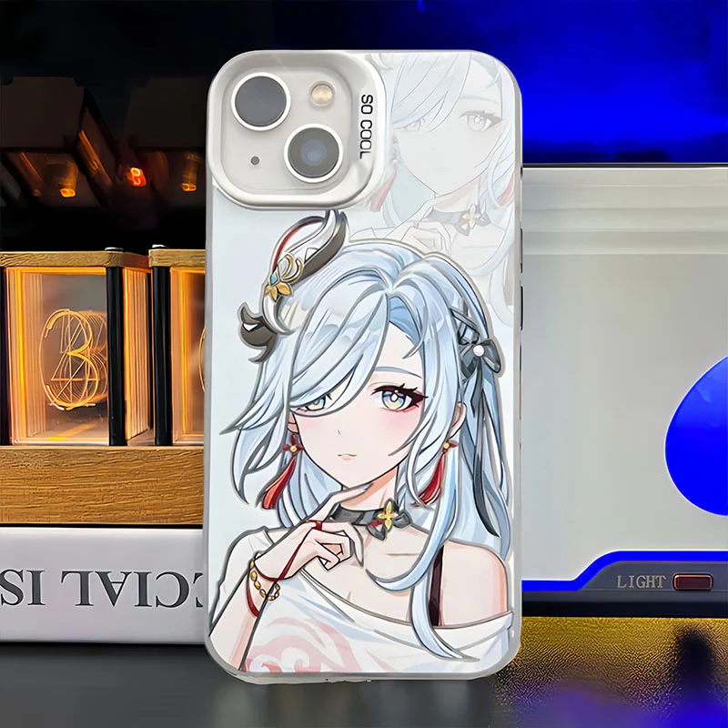 Original Genshin Impact Shockproof Phone Case - Image 63
